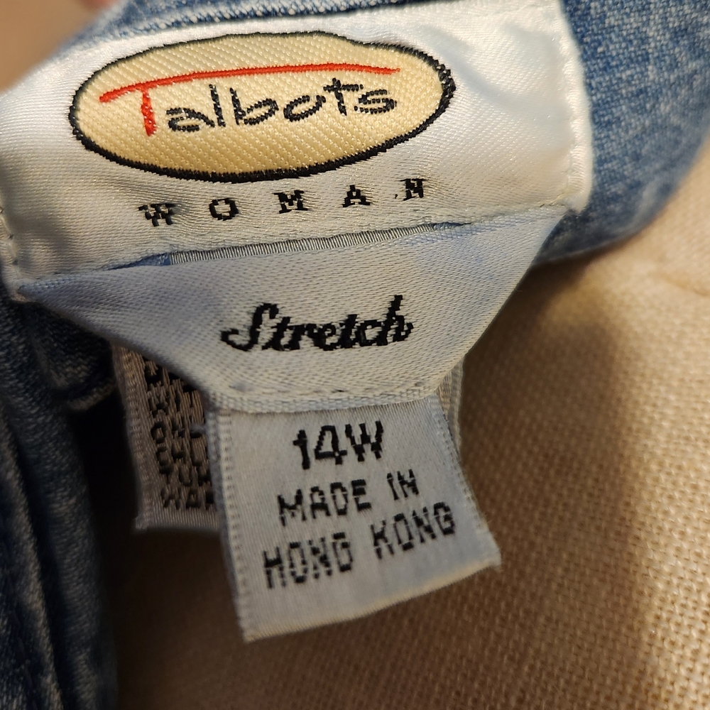 Talbots Denim Blue Straight Leg Jeans - Picture 9 of 9